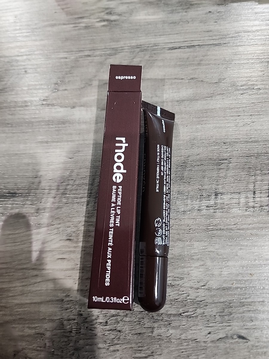 Rhode Shea Butter Peptide Lip Treatment in Espresso-(Rich Brown