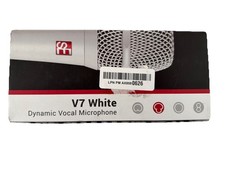 sE Electronics V7 White Supercardioid Dynamic Microphone  Premium Vocal Mic