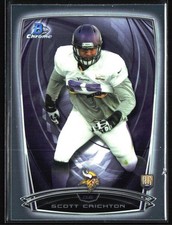 2014 Bowman Chrome #178 Scott Crichton