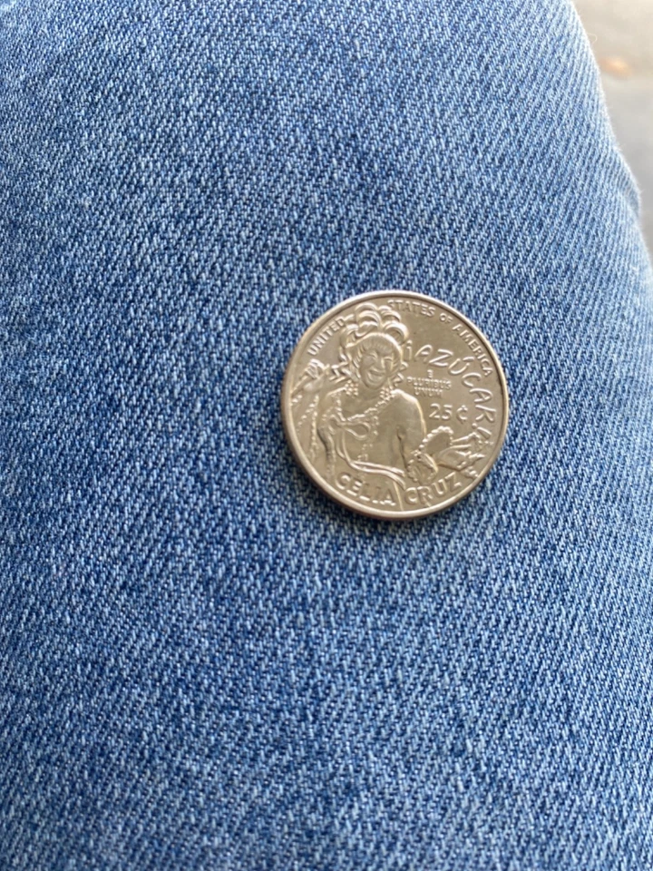 2024 P Celia Cruz American Women Series Uncirculated From US Mint roll. - Image 3 of 4