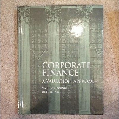 Corporate Finance A Valuation Approach