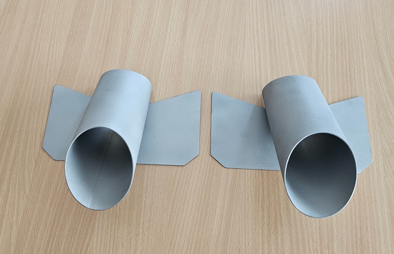 Lamborghini Miura P400 exhaust tips, exact to original (QTY2)