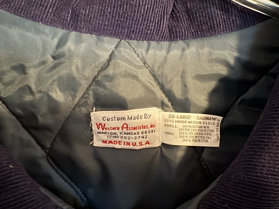 复古 Union Pacific 1996 North Platte, Ne Bailey 码夹克  — 第 4/4 张图片