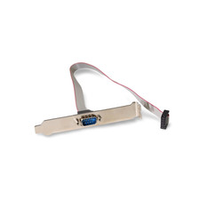 1ft DB9 To IDC10 Serial Port Everex Cable Bracket - Gray