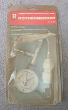 ROTHENBERGER Dry Pressure Test Kit 0-4 Bar 60psl 15mm Plumbing BRAND NEW