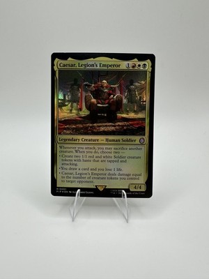Caesar, Legion's Emperor Universes Beyond: Fallout Foil