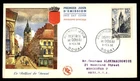 Mayfairstamps France FDC 1956 the Beffroi de Douai watertower First Day Cover aa