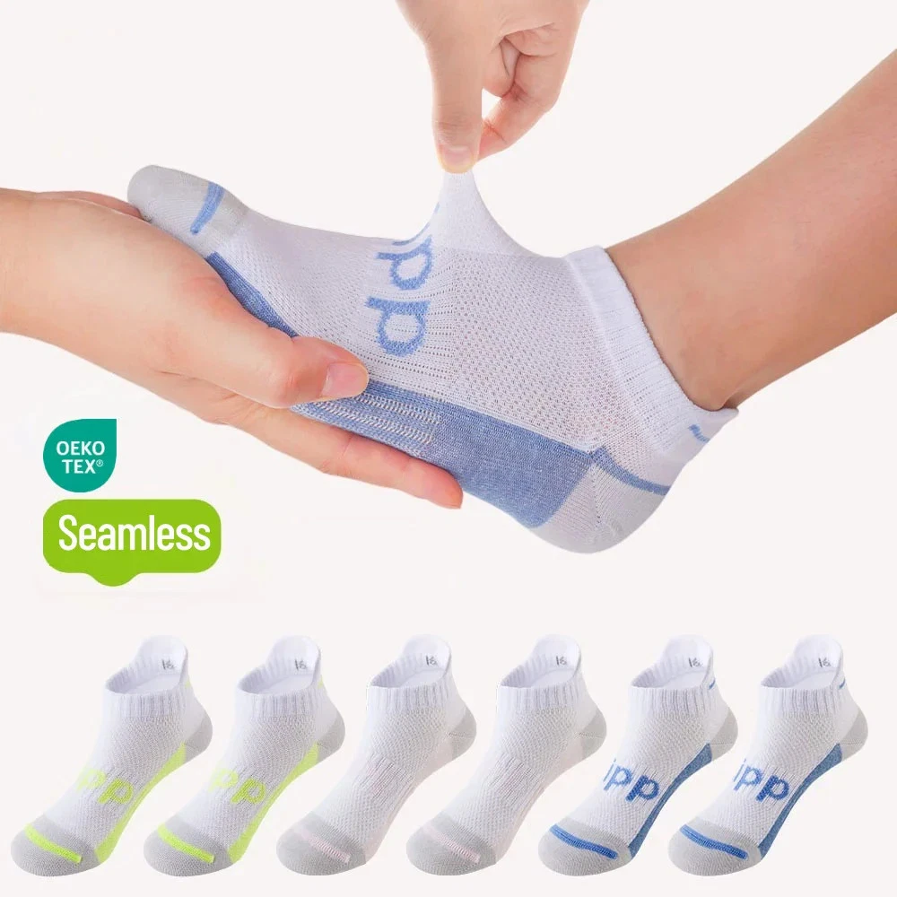 Gawilo 10 Paia Calzini Senza Cuciture – Cotone Pettinato, Uomo Donna, Marrone Scuro Melange Taglia 43-46