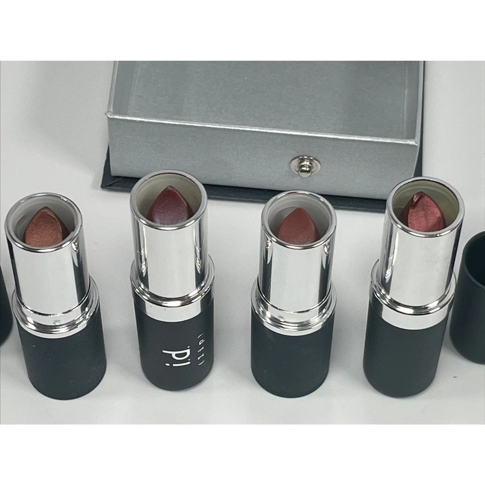 i.d. Estuche de 4 lápices labiales Bare Escentuals (labios) 0,14 oz cada uno NUEVO - Lista a continuación Foto 2 de 4