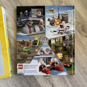 LOT OF 3 LEGO Star Wars Sets 30383 Naboo Starfighter 75119 Jyn Erso HC Book NEW
