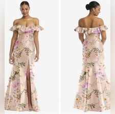 Alfred Sung Womems Floral party dress size 6