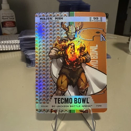 Bo Jackson Battle Arena Tecmo Majik Man End Zone Fire EZ130 Don Majkowski