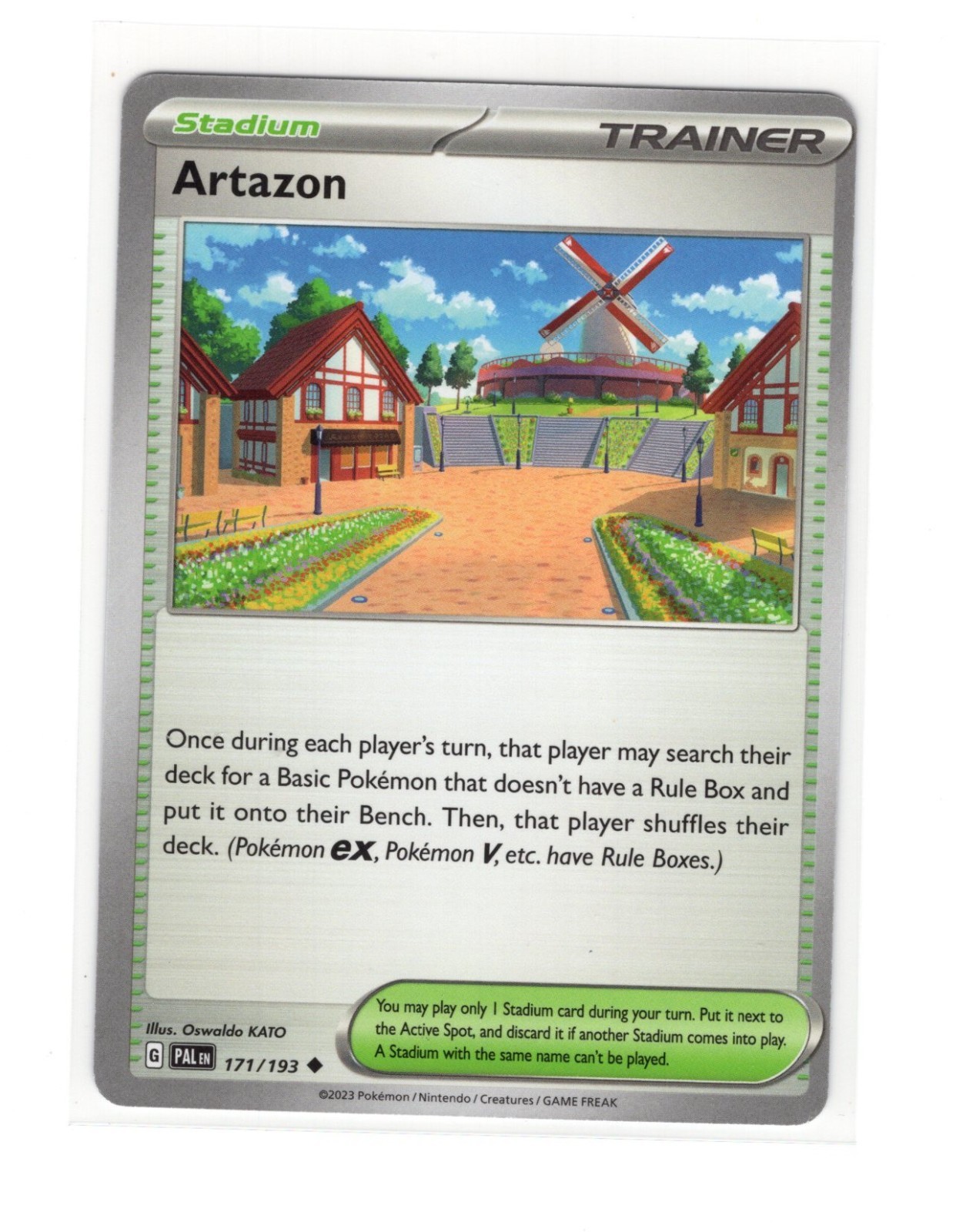 Pokemon Paldea Evolved 171/193 Artazon