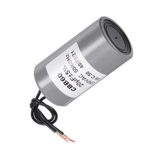 20uF 250V AC 2 Wires 50/60Hz Cylinder CBB60 Run Capacitor