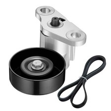Belt Tensioner Assembly with Pulley Compatible with Tahoe Yukon 90K-38159