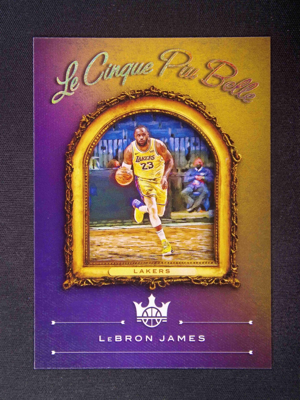 2020-21 Panini Court Kings Lebron James #5 Le Cinque Piu Belle SSP