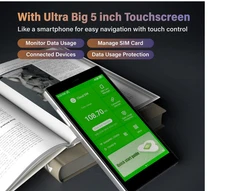 GlocalMe G4 Pro 4G LTE Mobile Hotspot Device with 10GB US/CA/MX Data 30 Days, Po