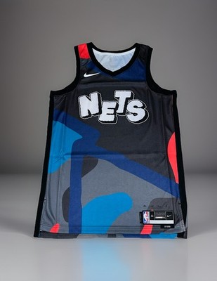 Nike NBA Brooklyn Nets x KAWS City Edition Jersey Medium 44 DX8524