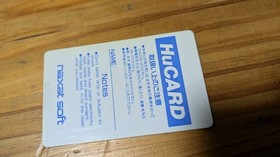 PC Engine Bubblegum Crash Hu card Initial at FreBK It hard tell image but Japan