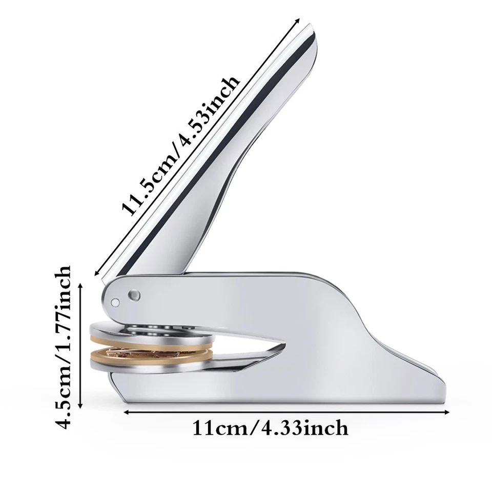 Estampilla estampadora de acero del alfabeto de la A a la Z para libros pegatinas sobres Foto 2 de 4