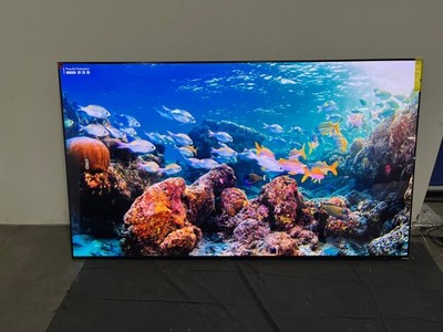 Samsung 77'' Class S90C OLED Smart TV QN77S90CAFXZA - BLACK