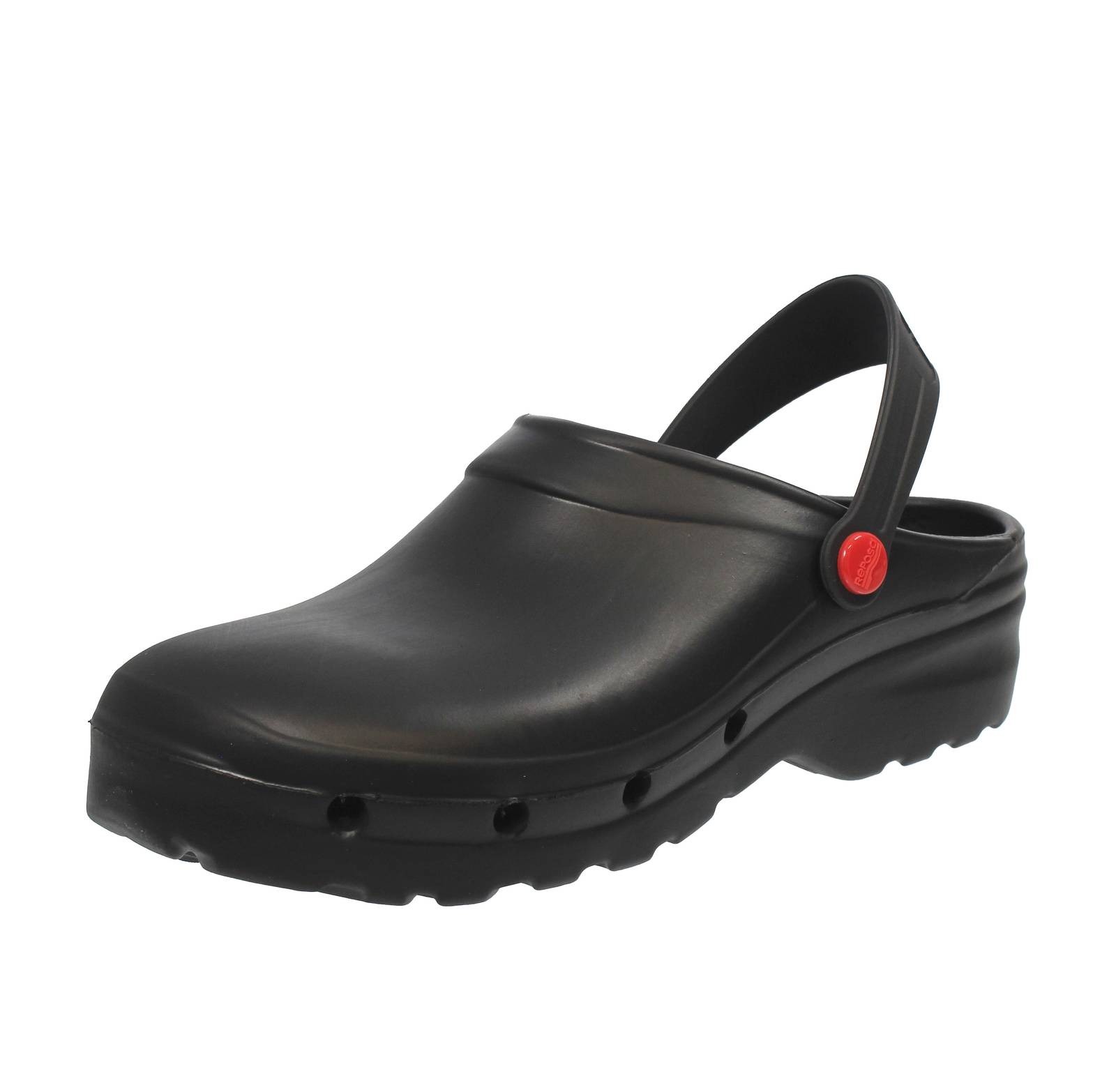 Reposa Light Shock - Sanitr Clogs schwarz - Gre 38 Herrenschuhe Hausschuhe 8890₽