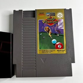 Side Pocket (Nintendo NES, 1987 PAL A) Data East Sports Tested & Working
