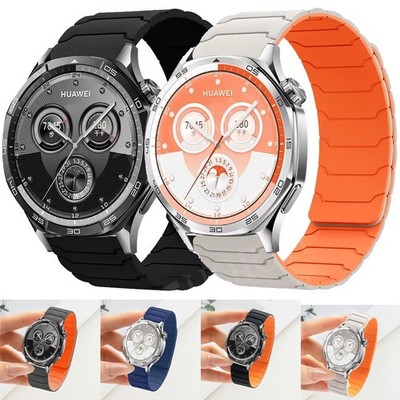Für Huawei Watch GT 6 5 Pro 4 3 GT 2e 46mm 3 4 Pro Magnet Silikon Sport Armband