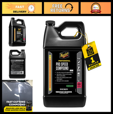 Ultra Pro Speed Compound 1 Gallon - Rubbing Compound for Cars, Removes 1200 Grit