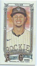 2025 TOPPS ALLEN AND GINTER MINI A AND G BACK #34 EZEQUIEL TOVAR - ROCKIES