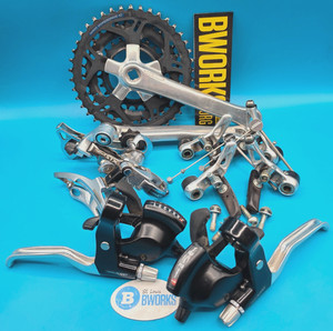 Shimano Alivio/STX MTB Parts Group - Crankset Derailleurs Shifters Brakes 7x3sp