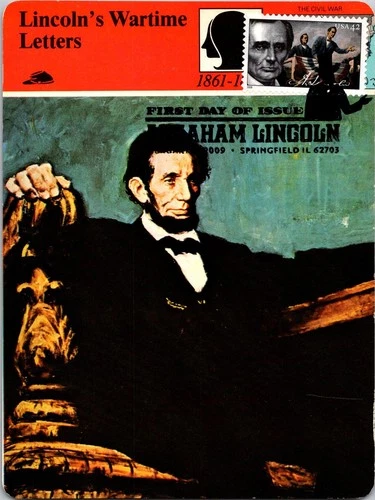 Dr Jim Stamps Maximum Card Lincolns 42C Fdc