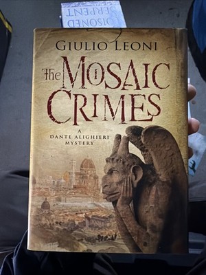 Mosaic Crimes by Giulio Leoni Fiction Mystery Hardcover Historical Audience
