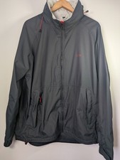Gill IN7J Mens XL Sailing Jacket Waterproof Grey Orange Inshore Coastal