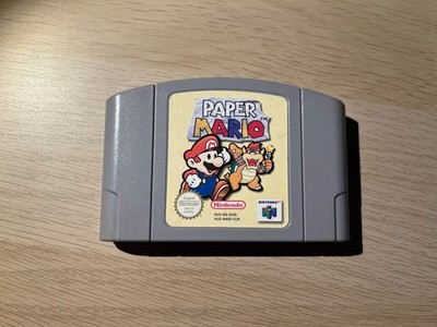 Paper Mario Nintendo 64 PAL Original + Acryl-Case 