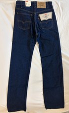 Vintage Levi s 505 Orange Tab Straight Leg Jeans 28x34 Made in USA NWT