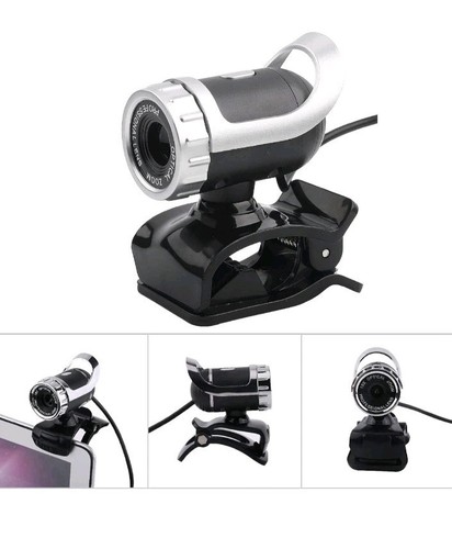 Webcam Kamera mit Mikrofon für PC Computer Laptop Desktop 480p USB 2.0 Web Cam Neu in OVP - Bild 3 von 7