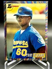 1993 Bowman Troy O'Leary Rookie Rainbow Foil Milwaukee Brewers #344