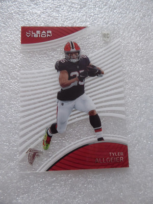 2022 Panini Chronicles - Clear Vision Rookies Tyler Allgeier #CVR-27 (RC)