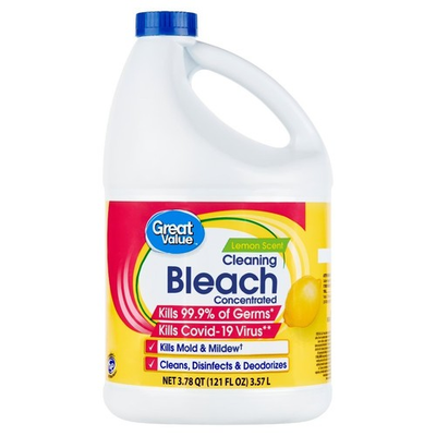 #ad #ad Lemon Scent Bleach for Laundry and Household Cleaning 121 oz $8.12