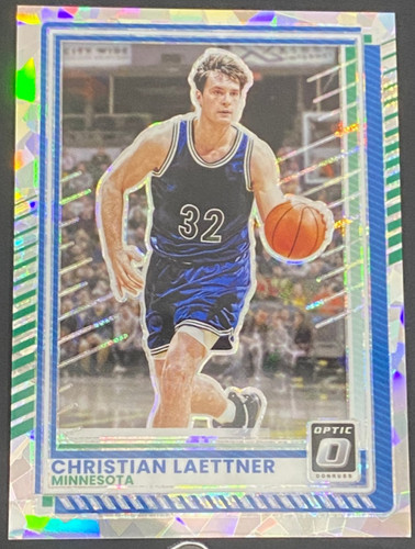 2025 Panini Donruss Basketball Cracked Ice Christian Laettner #134