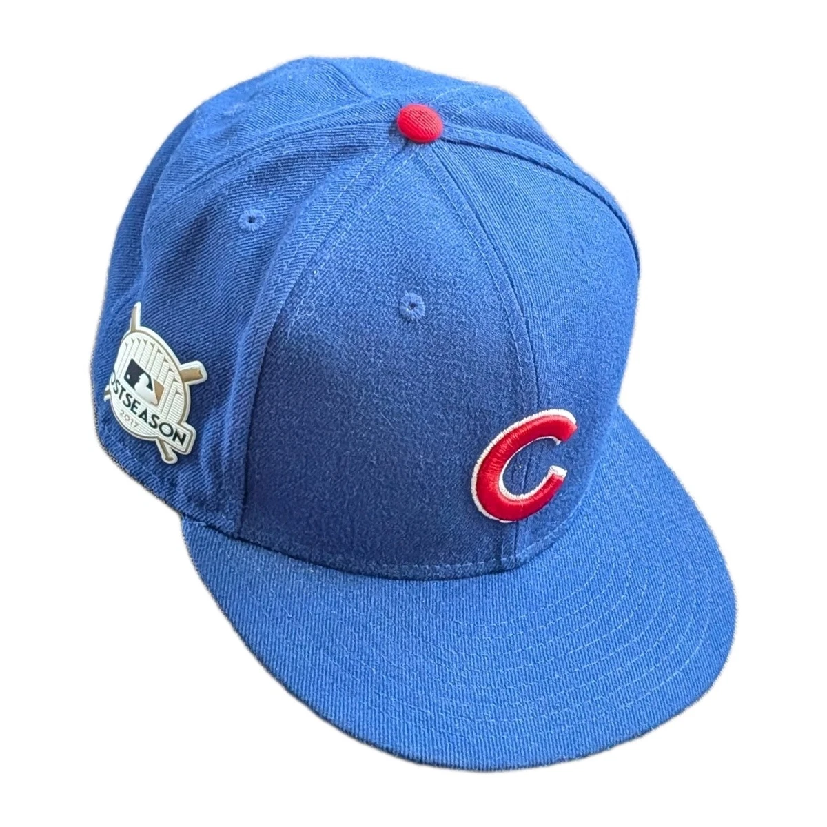 Blue Chicago Cubs MLB Fan Apparel & Souvenirs 7 3/4 Size for sale