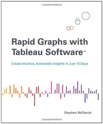 RAPID GRAPHS WITH TABLEAU SOFTWARE: CREATE INTUITIVE, By Stephen Mcdaniel VG