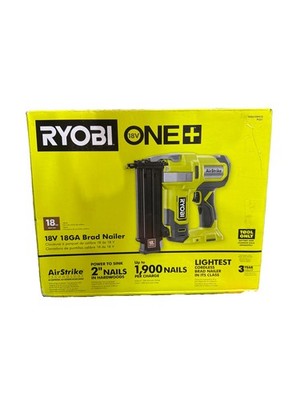 Ryobi 18V Ryobi ONE+ 18-Gauge Cordless Airstrike Brad Nailer (Tool Only) P321