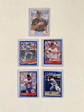 1987 leaf cal ripken #171 & #BC-1 1990 Leaf #52 1991 Score #95 1997 Fleer #723