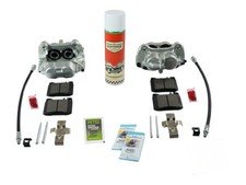 Bremssattel Set VA 4 Kolben für Mercedes R107 ab 09/85 1074200483 1074200583 Bremssattel Set VA 4 Kolben für Mercedes R107 ab 09/85 1074200483 1074200583