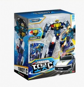 TOBOT C Transforming Police Car Robot Hyundai Sonata Action Figure Toy