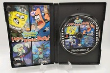 SpongeBob SquarePants Lights Camera Pants (PS2, 2005) CIB VGC Black Label Tested