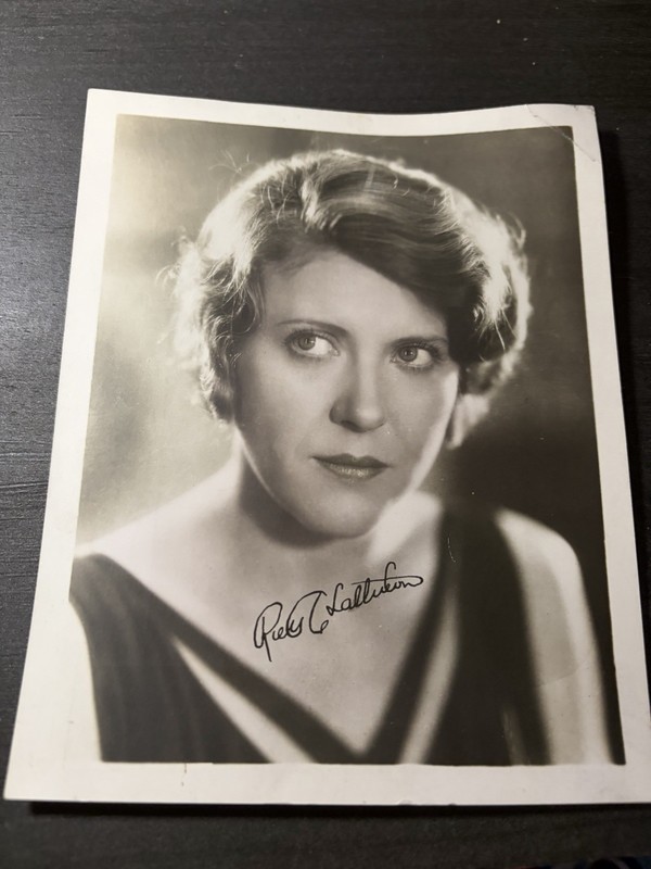 1931 Ruth Chatterton Right To Love Menu From Faynes Lowe’s Stillman