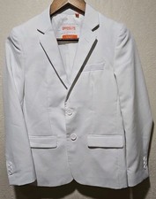 Opposuits Youth Size 14Y White Suit Coat Jacket Blazer